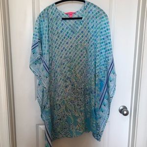 NEW without tag Lilly Pulitzer Silk Caftan